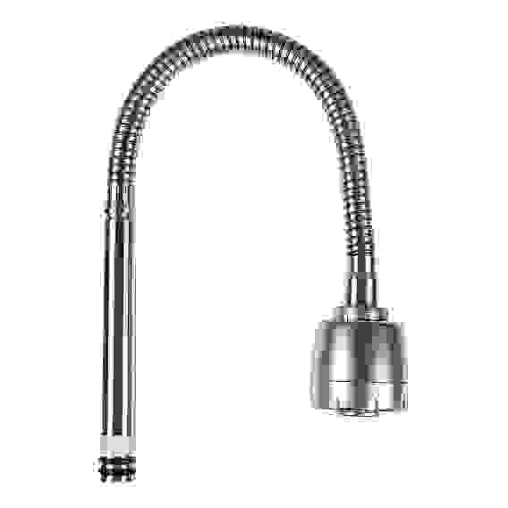 Излив смесителя для кухни, гибкий, 50см, нерж. сталь, EPDM, без гайки