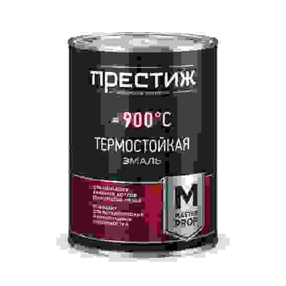 Эмаль термостойкая ПРЕСТИЖ 0,4кг белая до 400гр.