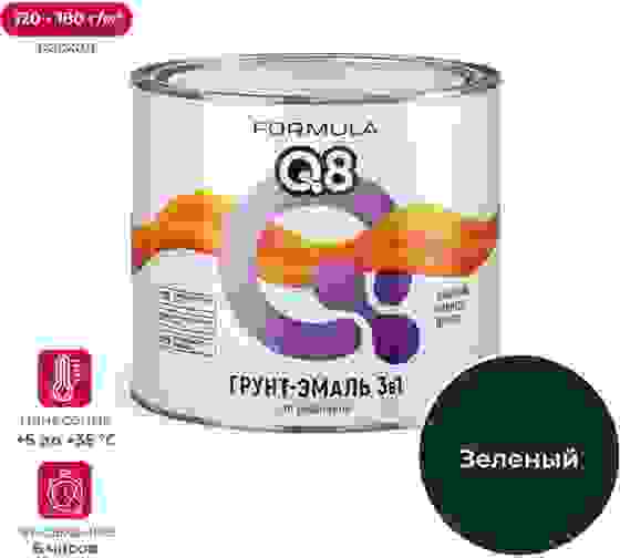 Грунт-эм ржав FORMULA Q8 1,8кг зеленая