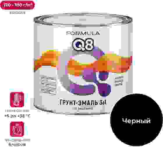 Грунт-эм ржав FORMULA Q8 1,9(1,8)кг черная