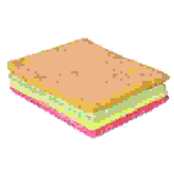 Салфетка из микрофибры универсальная махровая с узором, 30х40см, 300 г/кв.м. 4 цвета VETTA