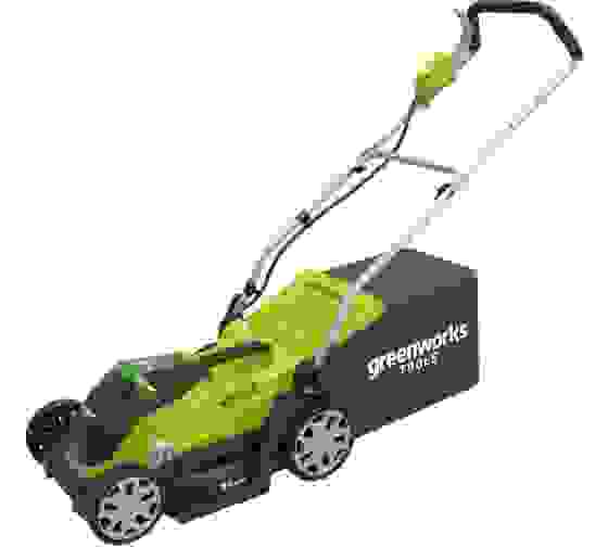 Газонокосилка акк. Greenworks G40LM35, 40V, 35 см, без АКБ и ЗУ