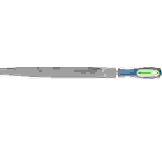 Напильник 300 мм, плоский, двухкомпонентная рукоятка, №2// Сибртех