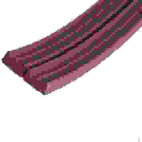 Уплотнитель E-профиль (резин) на кл/осн корич.