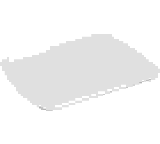 Поднос столовый 395х300мм (белый) (уп.10)