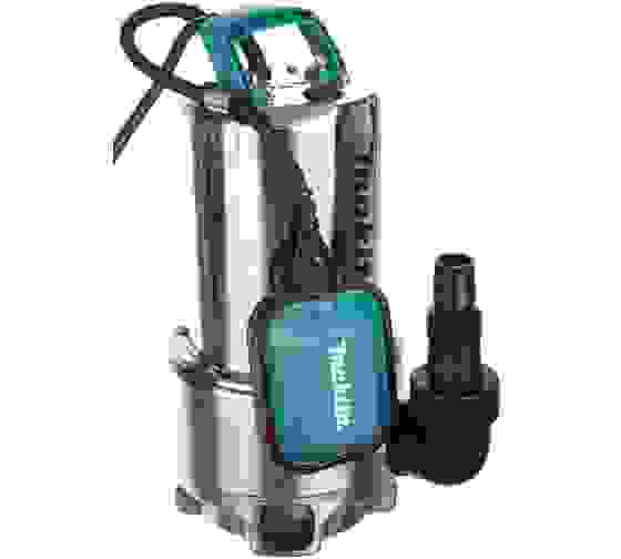 Насос дренажный погружной Makita PF0610 550Вт, 180л/мин, H=7м, Г-5м, гр/вод (вкл35мм)