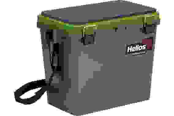 Ящик рыболовный зимний серый/салатовый (HS-IB-19-GG-GM) Helios AZOR FISHING
