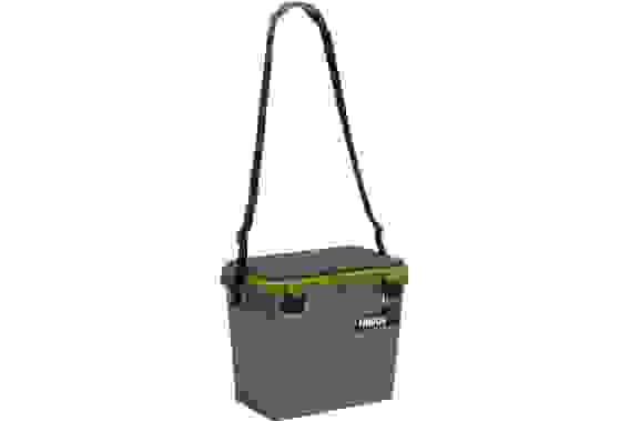 Ящик рыболовный зимний серый/салатовый (HS-IB-19-GG-GM) Helios AZOR FISHING