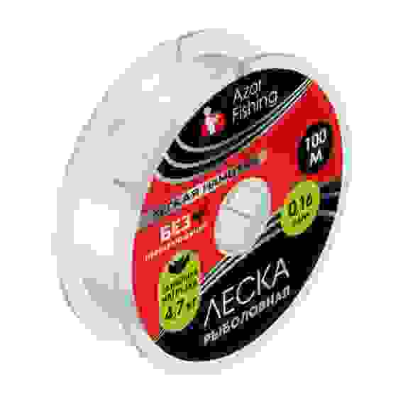 Леска &quot;Легкая намотка&quot;, нейлон, 100м, 0,16мм, 4,7кг AZOR FISHING