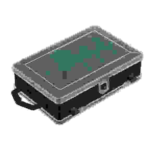 Коробка двусторонняя с изолоном для приманок 12 отделений, 115х85х35мм AZOR FISHING