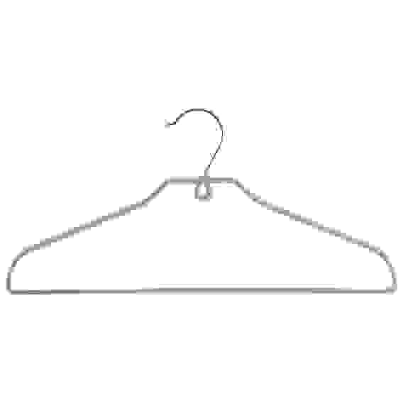 Вешалка металлическая c ПВХ покрытием, тонкая