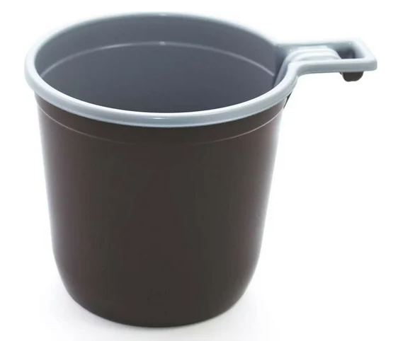 Чашка кофейная 200мл. 2-цвет. РР (цена за упак. 5шт.)