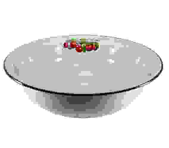 Таз 16,0л эм палевый с рис [ВИШНЕВЫЙ САД]