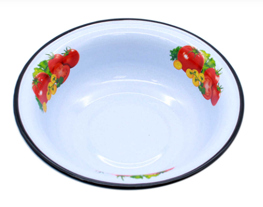 Миска 2,0л эм серо-голубая с рис [ПОМИДОРЫ]