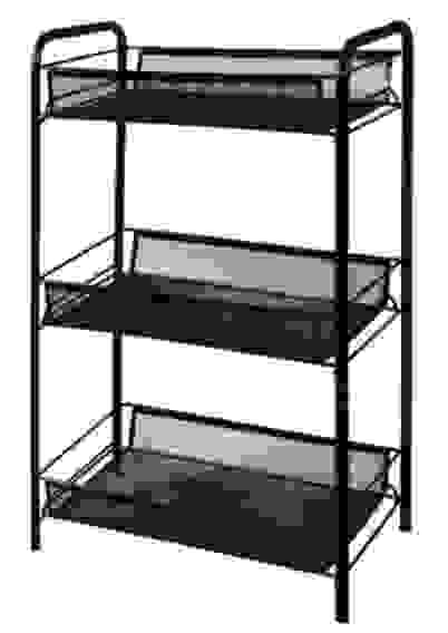 Этажерка &quot;Ладья 2&quot; Белый 44*25*70см 3 кор