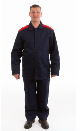 Костюм защитный Марс-АГ 100% хлопок с ОП, двойное усиление
