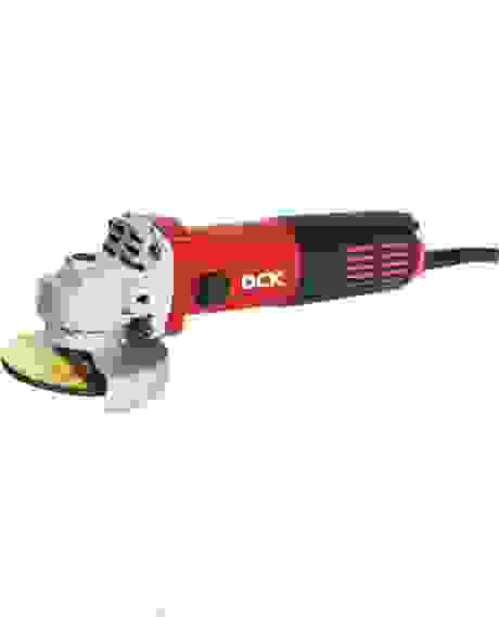 Углошлифмашина DCK KSM10-125, 1100Вт, 125мм, 11800об/мин, пылезащита, усиленные шестерни