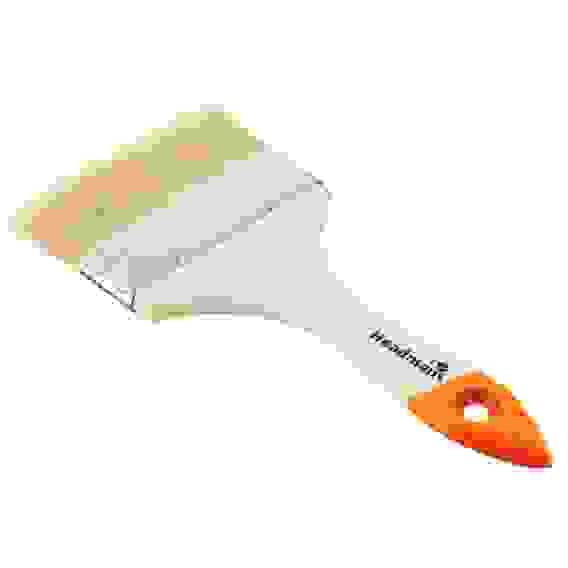 Кисть малярная плоская &quot;Бейсик&quot; нат. щетина 4&quot; (100мм) HEADMAN