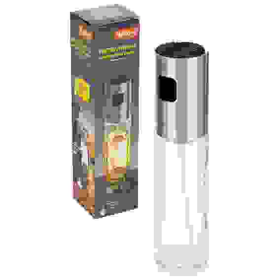 Распылитель для масла и уксуса OLIVA, объем 100 мл (стекло, нерж.сталь)