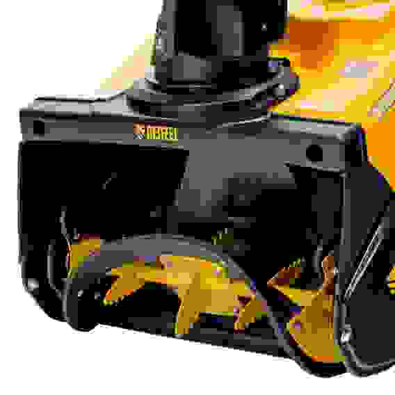 Снегоуборщик бензиновый SB 460Е (3 л/с, 46x27см, 1 скор., 99cc, эл. старт шнек SnowCrusher) Denzel