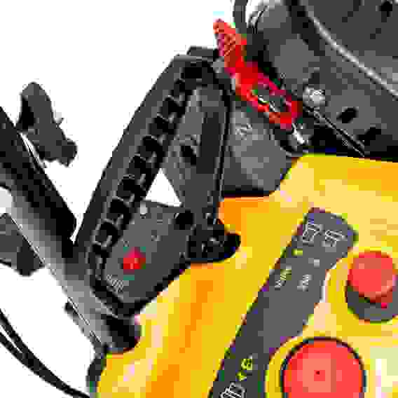 Снегоуборщик бензиновый SB 460Е (3 л/с, 46x27см, 1 скор., 99cc, эл. старт шнек SnowCrusher) Denzel