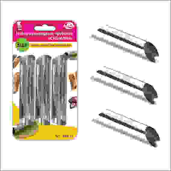 Набор кулинарных трубочек «Сицилия» 3шт. 12,5х2,5см AN8-47