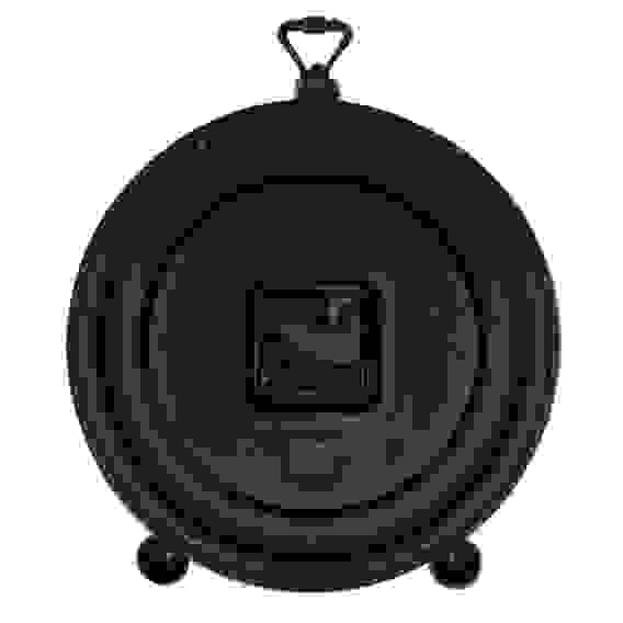 Часы настенно-настольные 26х32 см, корпус черный с золотом &quot;Классика&quot; &quot;Рубин&quot;