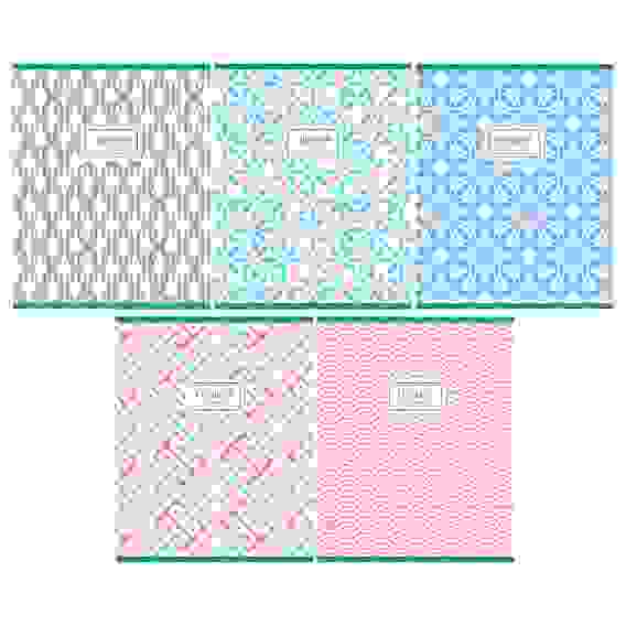 Тетрадь 48л., А5, клетка BG &quot;Узоры&quot;, суперэконом