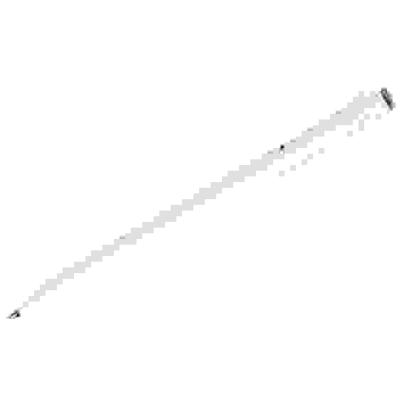 Ручка шариковая автоматическая СТАММ "500" синяя, 0,7мм, белый корпус