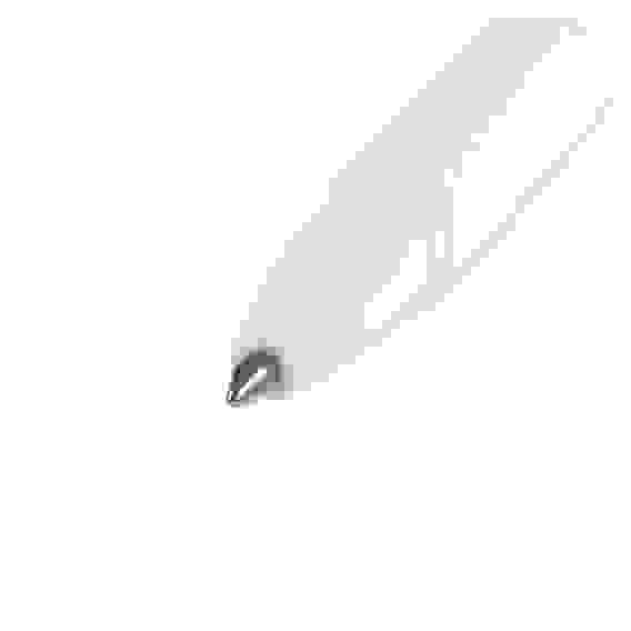 Ручка шариковая автоматическая СТАММ "500" синяя, 0,7мм, белый корпус