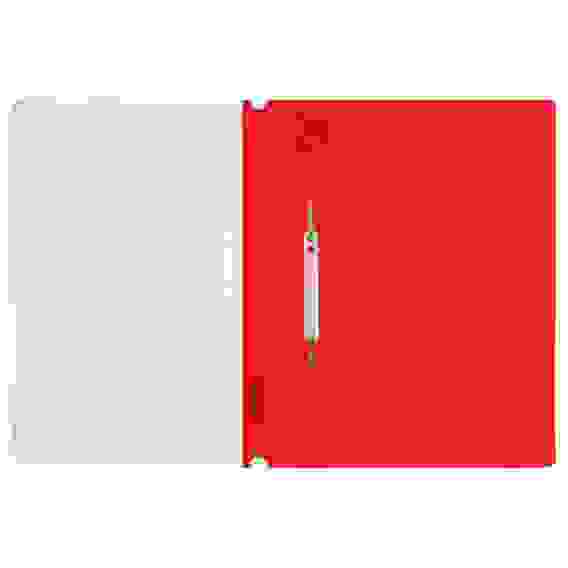 Папка-скоросшиватель пластик. СТАММ А4, 120мкм, красная с прозр. верхом