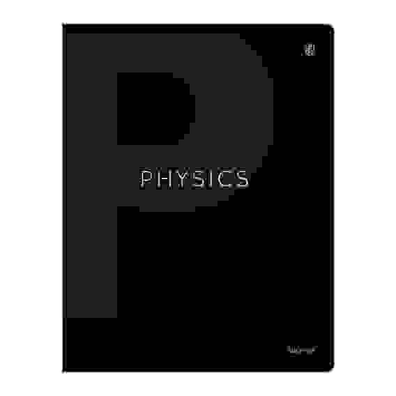 Тетрадь предметная 48л. Greenwich Line &quot;Сolor black&quot; - Физика, &quot;софт-тач&quot; ламинация, выборочный УФ-л