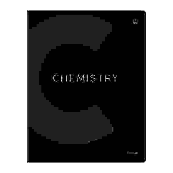 Тетрадь предметная 48л. Greenwich Line &quot;Сolor black&quot; - Химия, &quot;софт-тач&quot; ламинация, выборочный УФ-ла