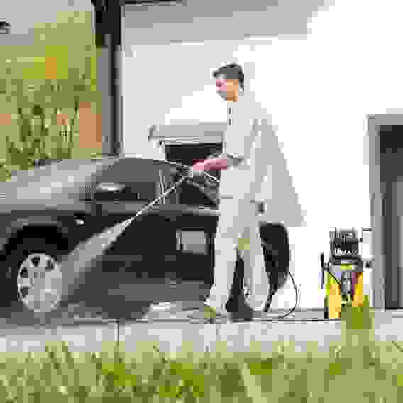 Мойка высокого давления Denzel R-210iD, 2600Вт, 210бар, 8.0л/мин, асинхрон.двигатель, барабан