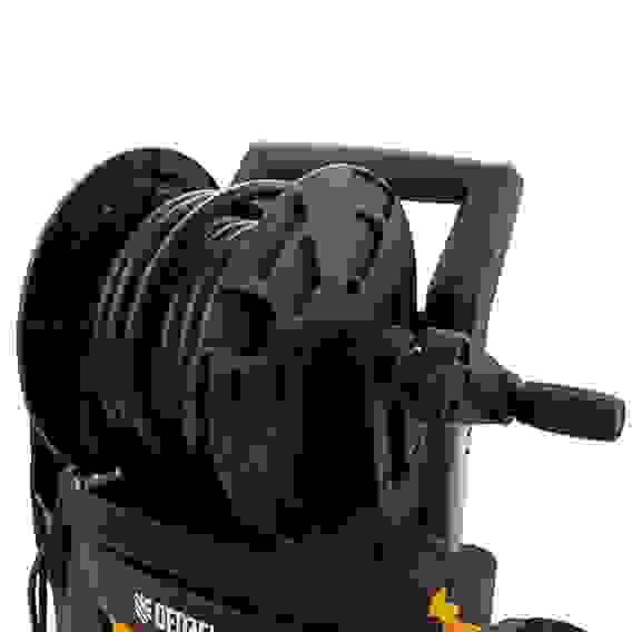 Мойка высокого давления Denzel R-210iD, 2600Вт, 210бар, 8.0л/мин, асинхрон.двигатель, барабан