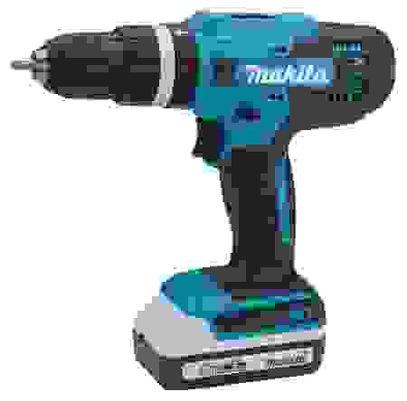 Дрель-шуруповерт акк. ударная Makita HP488D006 G-серия 18В, 2х2,0А*ч, з/у, 13мм, 42/24Нм