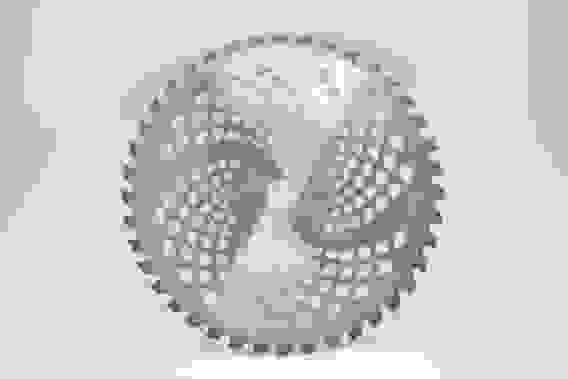 Диск 40Т 255х25,4 (выгнутый) с победитовыми напайками для триммера 188018