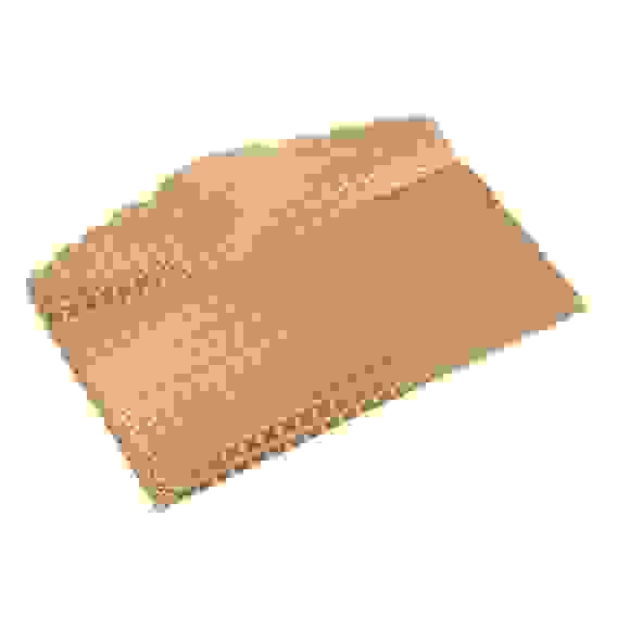 Конверт для денег золотой, пластик, 9x18 см Рыжий