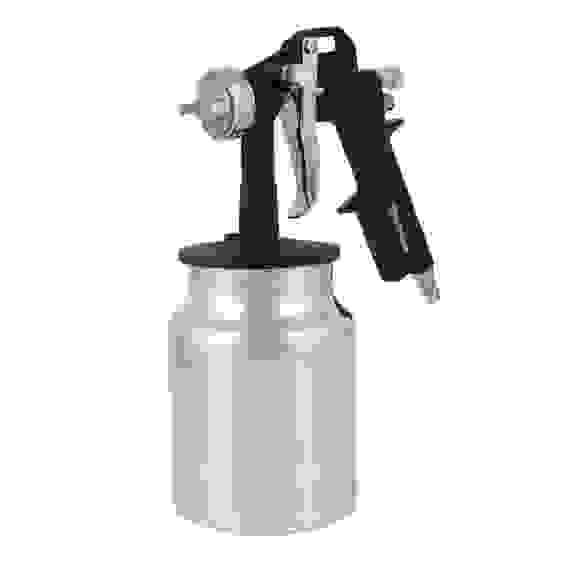 Краскораспылитель, 1 л, сопло 2,5 мм, 3,5-5 бар, 227 л/мин ЕРМАК