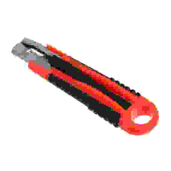 Нож выдвижной с пружиной, PS+TPR, 61x19x0.6мм, арт.1 ЕРМАК