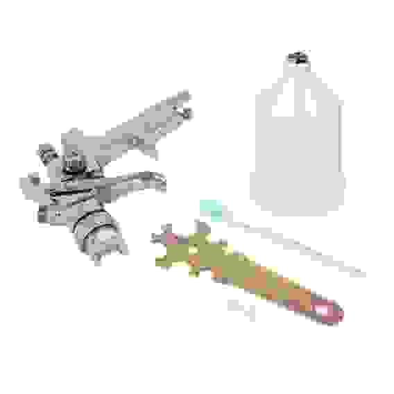 Краскораспылитель, емкость -0.6 л, сопло 1.4 мм, 2,5- 3,5 бар, 180 л/мин ЕРМАК