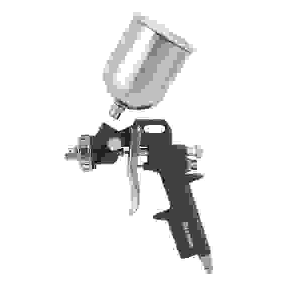 Краскораспылитель, 0.6 л металл.емкость, сопло 1.8 мм, 2,5- 3,5 бар, 230 л/мин ЕРМАК