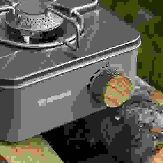 Плитка газовая, походная, 2,8 кВт, 21,5х13,3х22,8 см ЕРМАК