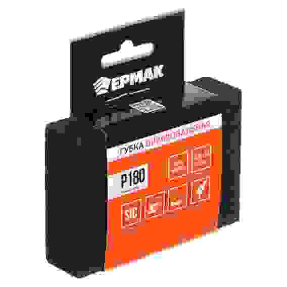 Губка шлифовальная 100х70х25мм Р180 ЕРМАК