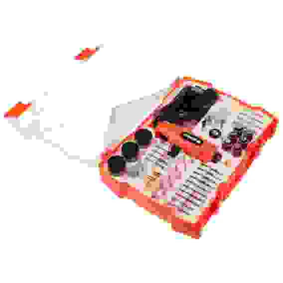 Мини дрель, гравер, сетевой, 12В, 15000 об/мин, с набором насадок (160 шт.) ЕРМАК