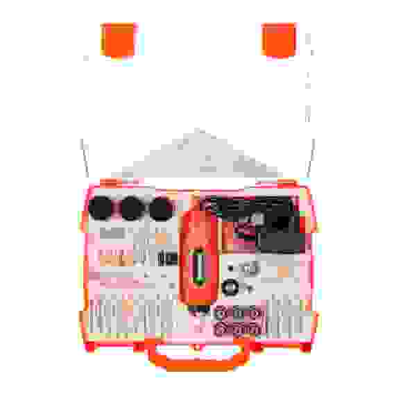 Мини дрель, гравер, сетевой, 12В, 15000 об/мин, с набором насадок (160 шт.) ЕРМАК