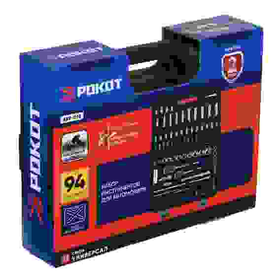 Набор инструментов 94 предмета, мини кейс РОКОТ
