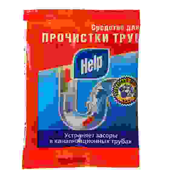 Средство для прочистки труб HELP, м/у, 90г ЧЗ