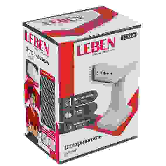 Отпариватель ручной 1200Вт, 20г/мин, непрерывный пар LEBEN