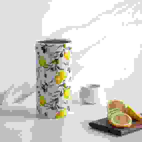 Подставка для ножей &quot;Лимоны&quot;, h=22см, полипропилен VETTA